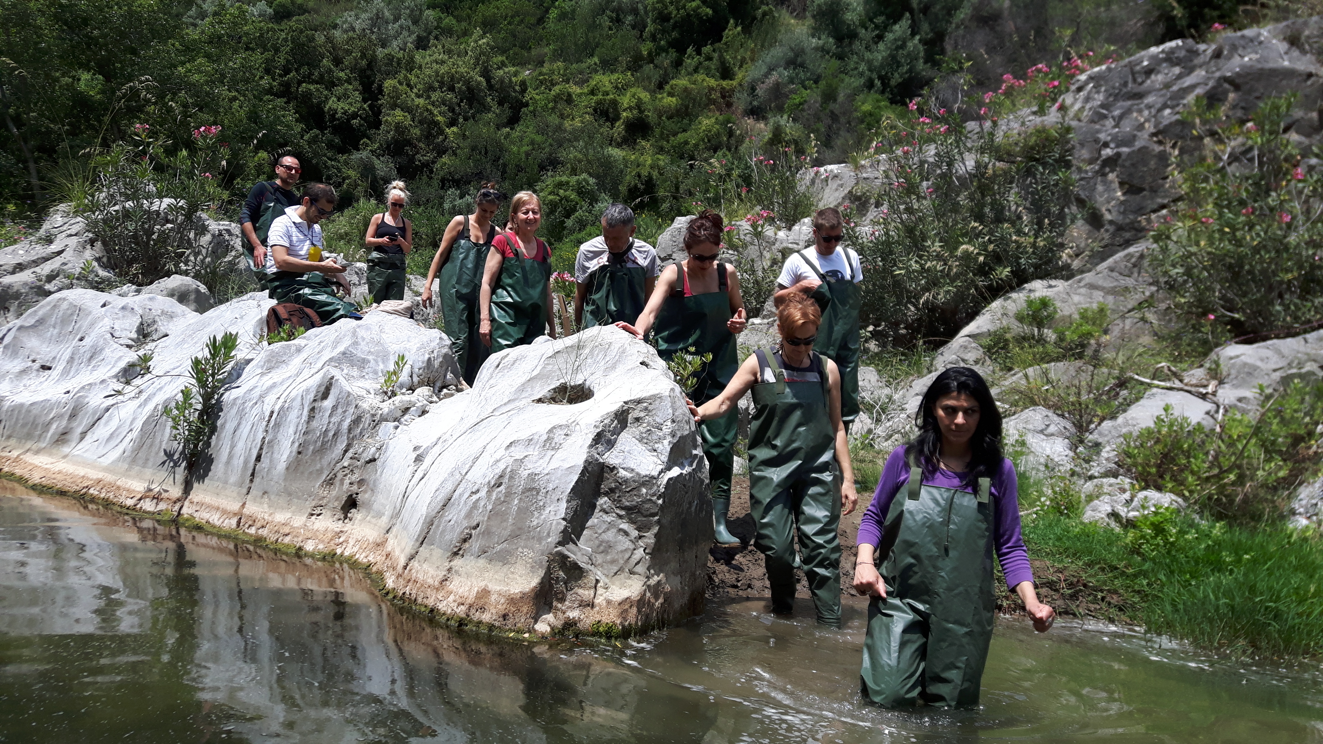 (Italiano) River Trail nel Parco delle Madonie. Camminata alla scoperta della flora e fauna fluviale