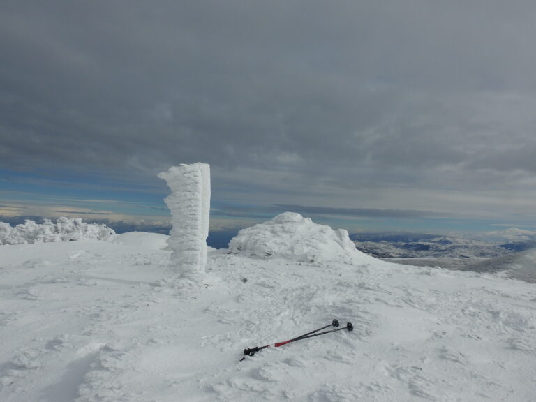 10.01.17 CIASPOLATA IN SOLITARIA SU PIZZO CARBONARA