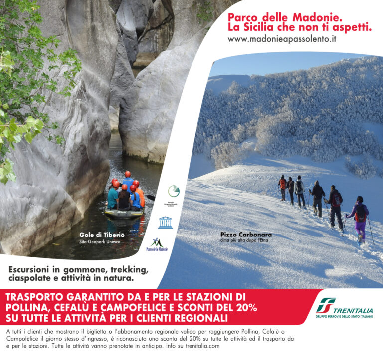 01.12.17 MADONIE A PASSO LENTO E TRENITALIA A CEFALU’ PER PROMUOVERE IL TURISMO SOSTENIBILE
