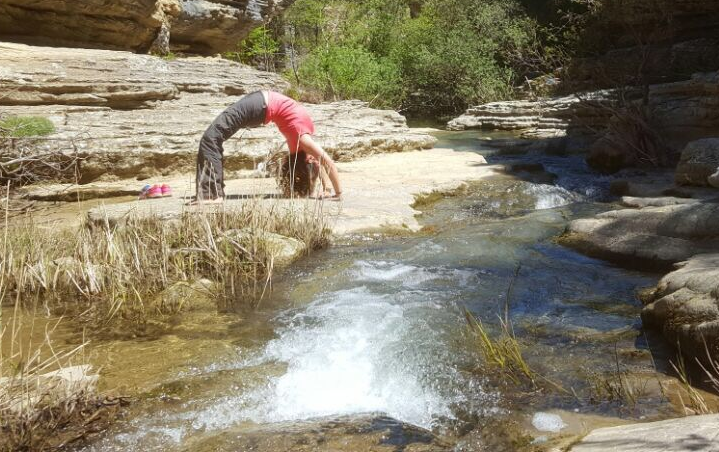 Yoga alle Gole di Tiberio. Domenica 20 maggio escursione con pratica yoga lungo il percorso