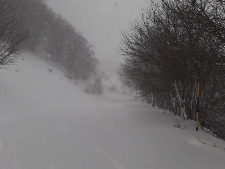 04.01.19- Neve sulle Madonie. Situazioni viabilita’ a Piano Battaglia