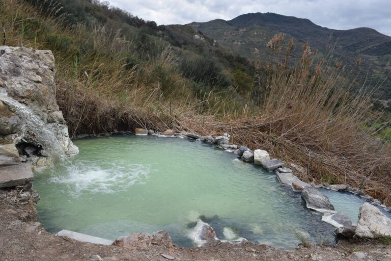 22.02.20 Rocca di Sciara a Caltavuturo e pozza con acqua termale a Sclafani Bagni