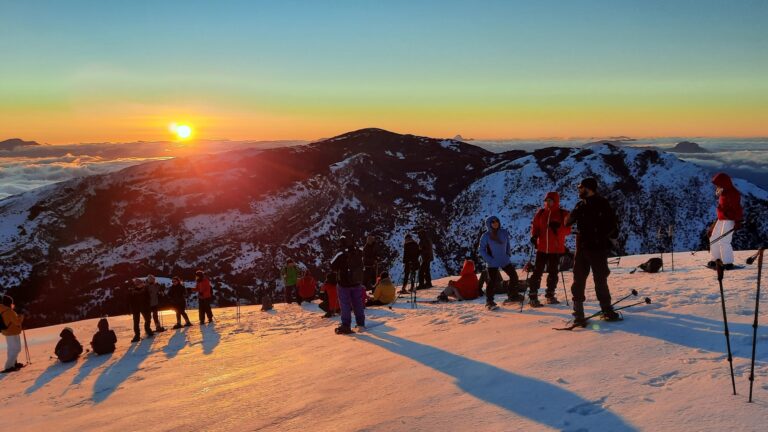 12.03.22 Ciaspolata al tramonto e discesa sotto le stelle