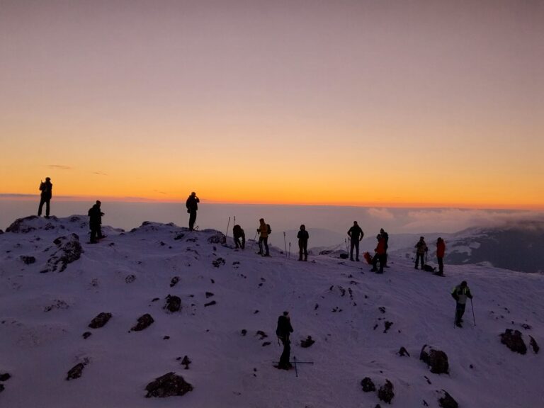 22.02.25 Ciaspolata al tramonto  sulle Madonie