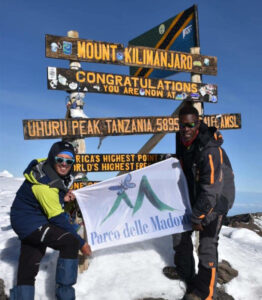 Giovanni Nicolosi sul Kilimangiaro