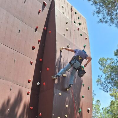 Pollina Adventure Park - Parete arrampicata