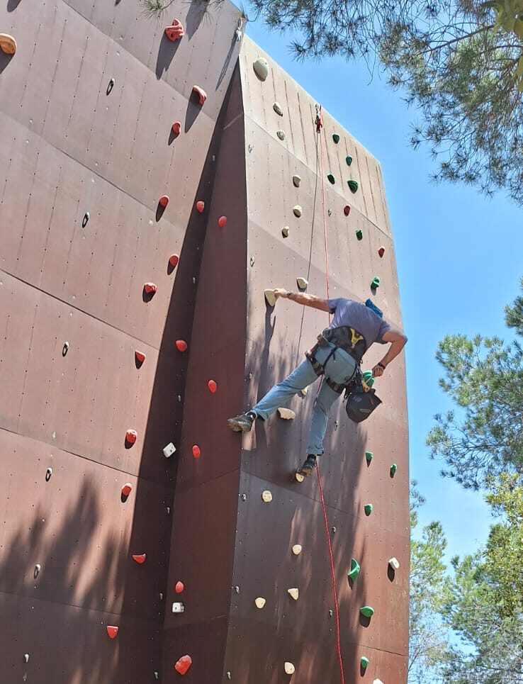 Pollina Adventure Park - Parete arrampicata