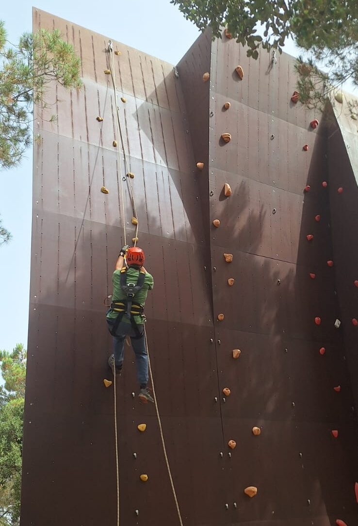 Pollina Adventure Park - Parete arrampicata