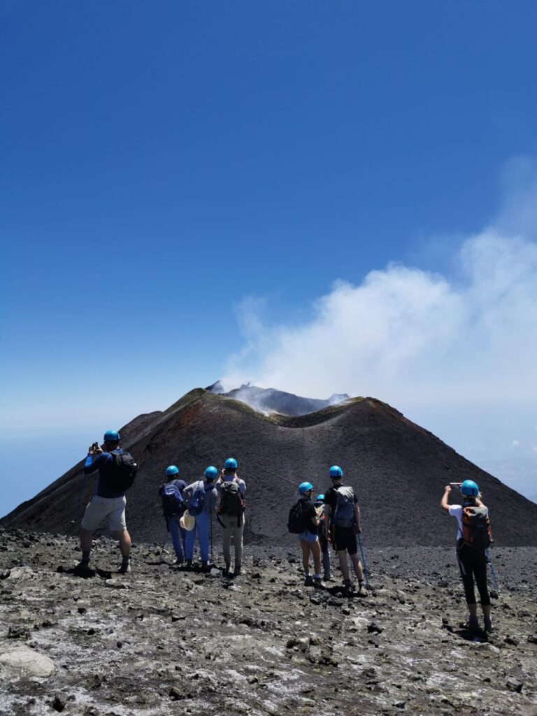 Etna crateri sommitali da sud